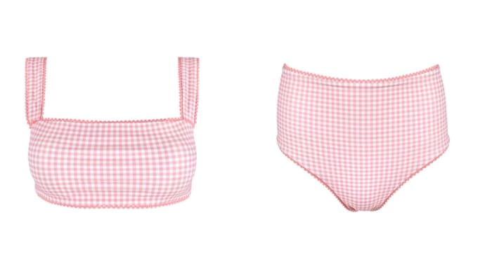Gingham bikini